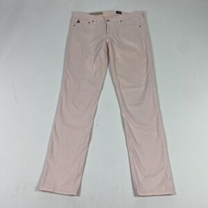 AG Adriano Goldschmied Jeans Womens 28 Pink The Stilt Calypso St Barth USA